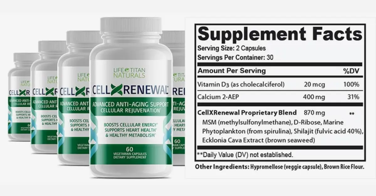 CellXRenewal-Ingredients