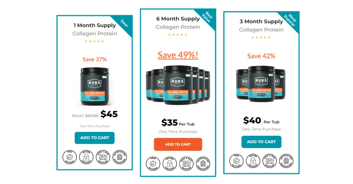 Bubs-Natural-Collagen-Pricing