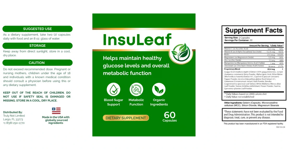 InsuLeaf-Ingredients