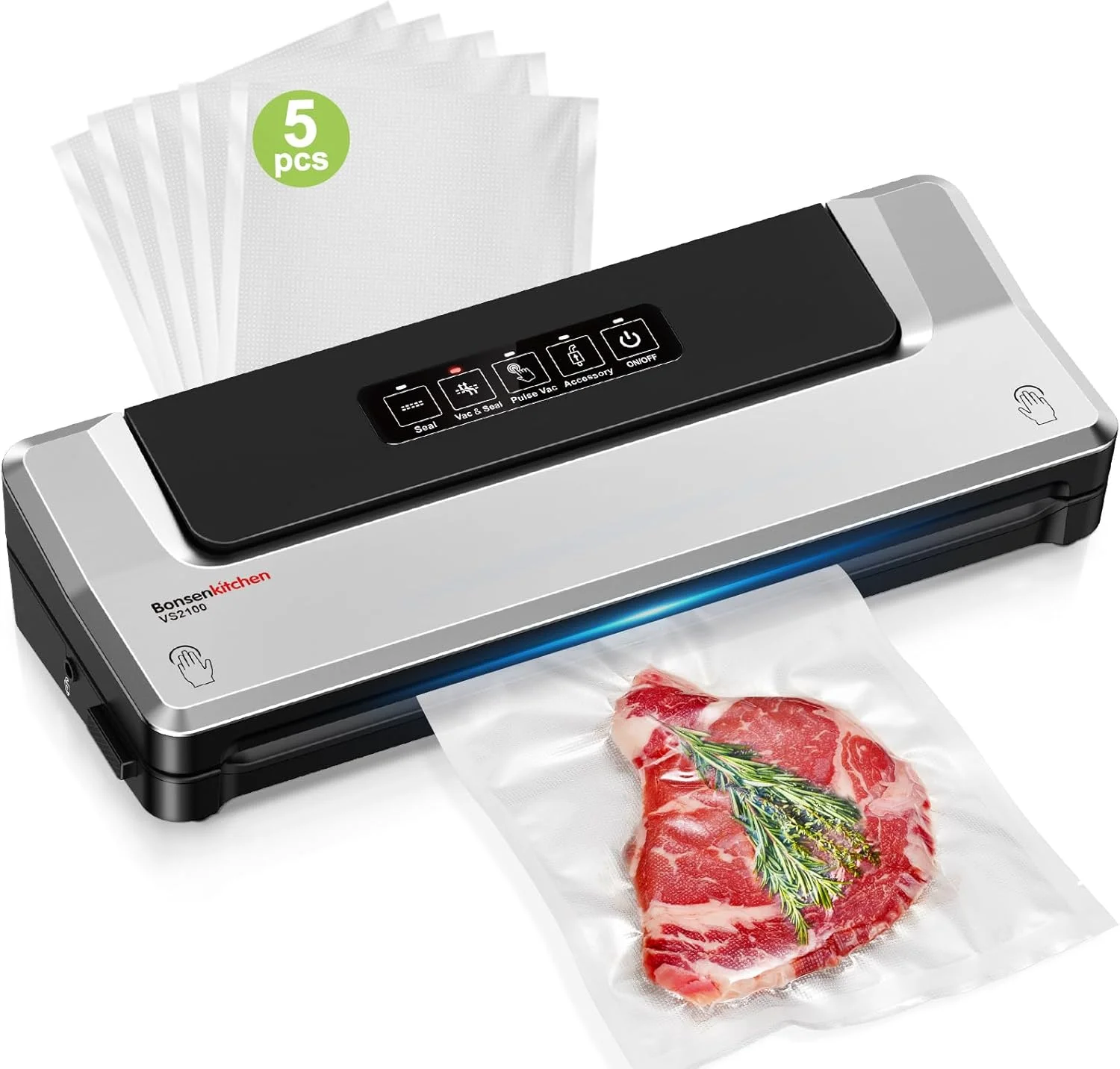 Bonsenkitchen Vacuum Sealer Machine