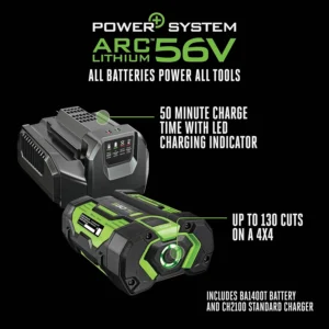 EGO Power+ 16-Inch 56V Cordless Chainsaw