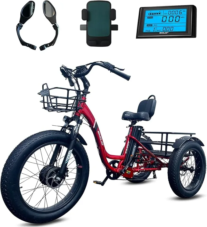 Emojo Caddy Pro Electric Trike