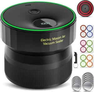 Attikbiz Electric Portable Fully Automated Mason Jar Vacuum Seale