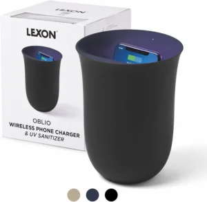 Lexon Oblio Wireless Charging UV Sanitizer