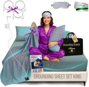 ECOHEAL Earth Grounding Fitted Sheet