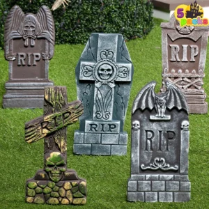 Halloween-tombstone-decorations