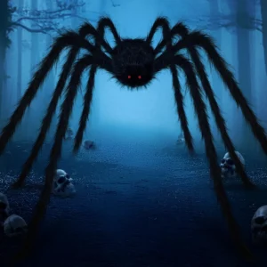 Large-Halloween-spider-prop