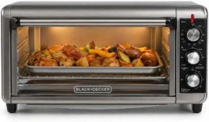 BLACK+DECKER TO3250XSB 8-Slice Extra-Wide Toaster Oven